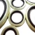 Import Metal+NBR bonded seals/compound gaskets/bonded washer wholesale rubber compounded oil seal from China