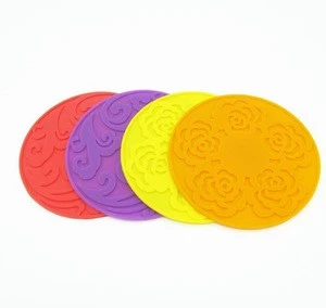 Microwave Oven Silicone pot holders high heat resistant pads/mats non-slip silicone pot mats