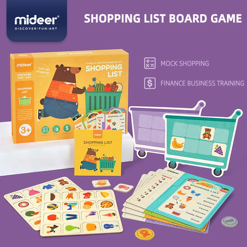 Mideer Children Shopping List Toys