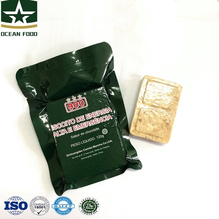 Military Field Operation Compression Ration High Energy Bar Compressed Biscuits 900 OEM ODM Salty,sweet Sea Bread from CN;HEB