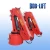 Import mini 6.3 ton electric hydraulic pedestal knuckle boom marine crane from China