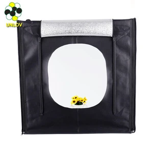 Mini Foldable LED Soft Box Photo Studio Props Photography Light Tent Backdrop Light Softbox Kit Accessories