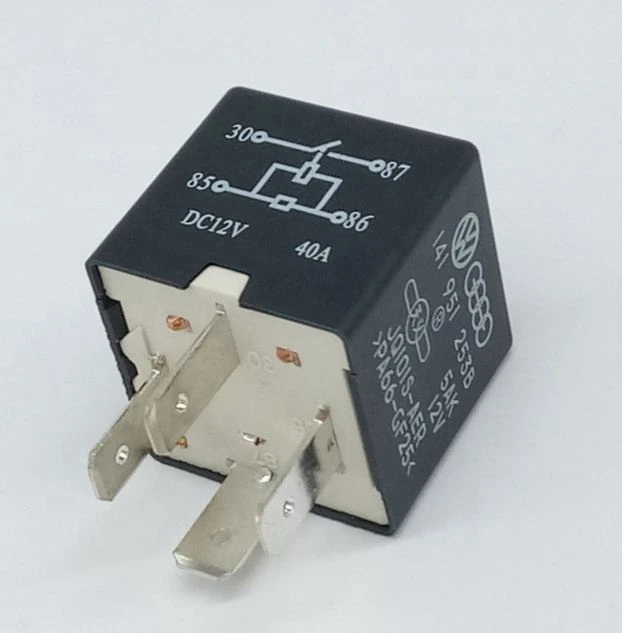 miniature 12v 24v 40a contactor relay 4 or 5pin TY only original general purpose auto car OEM Audi VW at EXW price 0.59$ no tax