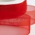 Import Mixed Color Christmas Gift Wrap Flower Packing Organza Transparent Ribbon with Woven Edge from China