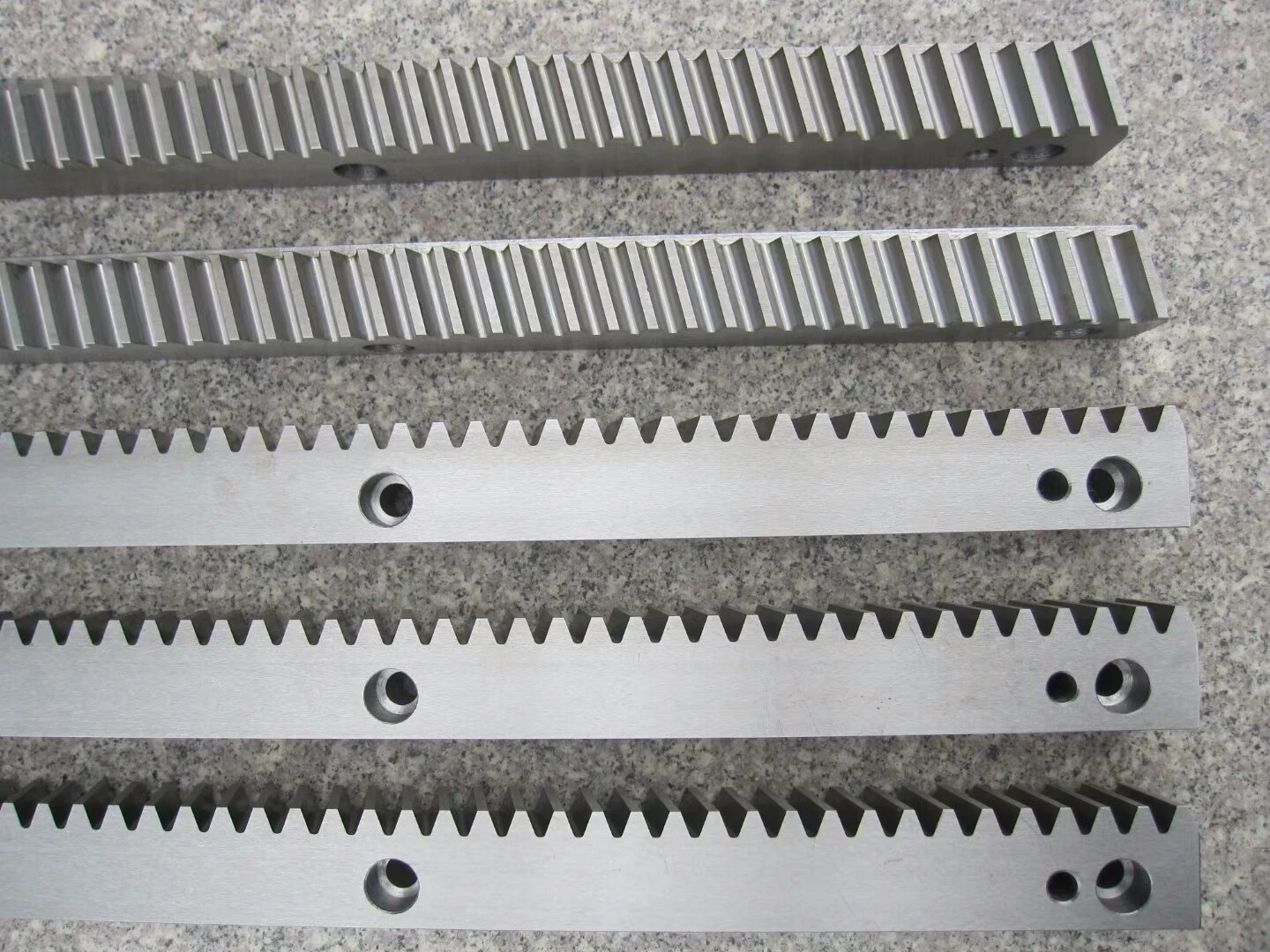 MMS wholesales high precision DIN6 DIN7 laser cutting machine M2 24*24*1000mm  Helical Gear Rack and Pinion