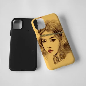 Mobile phone accessories for iPhone 11 Pro Max, blank 3D 2 in 1 sublimation mobile phone case
