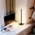 Import Modern art creative design hotel decorative strip aluminum tube linear LED table lamp from China