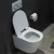 Import Modern ceramic two piece wall hung rimless sanitary ware bathroom toilet from China