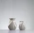 Import modern decorative ribbon small ceramic flower vase from China