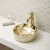 Import Modern elegant clear tempered glass vessel bathroom bowl art sink basin from China