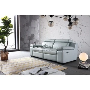 Modern living room furniture new style recliner leather sofa set