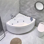 modern luxury 2 person spa square massage acrylic bathtubs & whirlpools