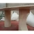 Import Modern Stacked Base Beige Travertine The Dining Table from China