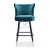 Import Modern upholstery dining hotel restaurant metal frame velvet high bar stool chair from China