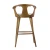 Import Modern Vintage Simple Design Industrial Natural Ash Leg Upholstered Counter High Bar Stool Chair from China