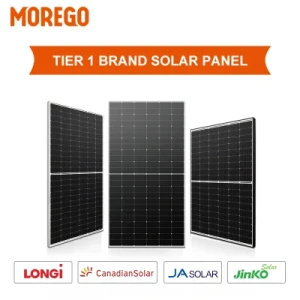 Moregosolar Commercial Use 30kw on Grid Solar System Complete with 3 Phases 380V EU Standard 30kw Grid Tie Solar Inverter