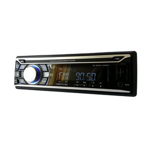 Multimedia Car Stereo Single Din Bluetooth Audio Hands-Free Calling CD MP3 USB AUX Input AM FM Car Radio