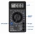 Import multitester DT830B Factory direct sale low price digital multimeter from China