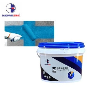 nano silicone rubber cement-bas concrete polymer clear acrylic waterproof coating