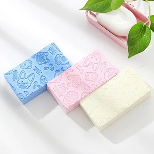 Natural Baby Bath Sponge - Skin-friendly Cotton with OEM