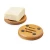 Natural Custom Logo Wood Soap Holder Storage Box Non Slip Bathroom Bamboo Soap Dish For Shower