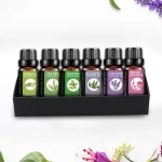 100% Natural Essential oils for diffusers 6 pcs gift set