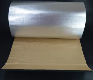 NBR materials self-adhesive black bubble insulation rubber plastic board veneer sponge customized