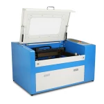 New 50W CO2 wood Laser Engraving Cutting Machine,Laser Engraver with Auxiliary Rotary Device