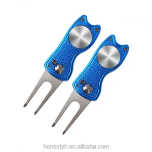 New Arrival Aluminum Handle Golf Fork Golf Divot Repair Tool Other Golf Products