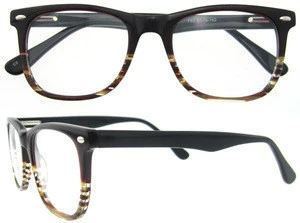 new arrival factory latest model spectacle frame strong spring hinge with metal parts eye glasses
