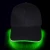 Import New Arrival Usb Rechargeable Luminous Fiber Optic Visor Sound Activated Led Lighted Rave Neon Light Up Glow Party Baseball Hat C from China