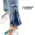 Import New Fashion 2017 Skinny Slit Zipper Hem Jeans Women from China