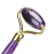 Import New fashioned 100% amethyst  jade roller  facial massager for skin care from China