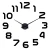 Import New home decor large home decorate fashion modern sticker quartz wall clock from China
