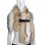 Import New mixed color plush long hair soft artificial fox fur scarf Women Winter Luxury Genuine  Fur Shawl from China