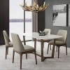 New Product Ideas Fabric Restaurant Wooden Dining Chair