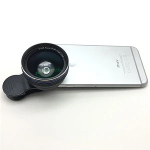 New products 2017 37mm 0.45x wide angle orthoscopeic lens for mobile phone,camera lens for smartphone