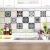 Import New Retro Style hot home art decoration pvc wall sticker OEM 3D kitchen tile wall sticker from China