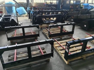New Skid Steer Pallet Forks Attachment for Excavator Home Use Construction Machinery Skid Steer Loader Pallet Forks