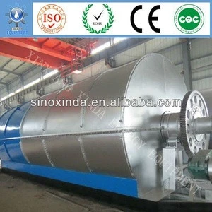 New technology machine manufactures tire recycling plant