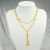 Import New Trendy Jewellery Necklace Tassel Brass Gold Layered Beaded Necklace Women from China