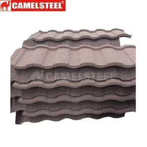 New Zealand colorful stone coated steel roofing tiles