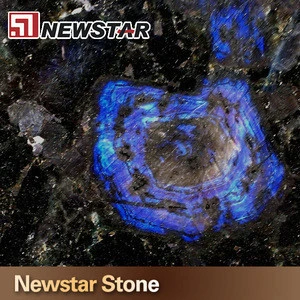 Newstar polished blue shinny granite volga blue granite price for countertop