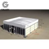 Nigeria 30x60m warehouse storage industrial tent with metal wall for sale