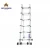 Import NK-VL50AI Vietladders Smart Double telescopic aluminium ladder with folding designs from Vietnam