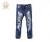 Import No name denim biker jeans hot sale denim trouser for boy child clothing from China