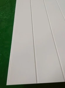 Non-asbestos Fiber Cement Board for Decorate Walls with slot