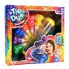 Non Toxic Textile One-step Party Tie Dye    Fabric 6 Colors  Kid Paint DIY Toys Fabric T-shirt Dyeing Tie Dye Machine Kit