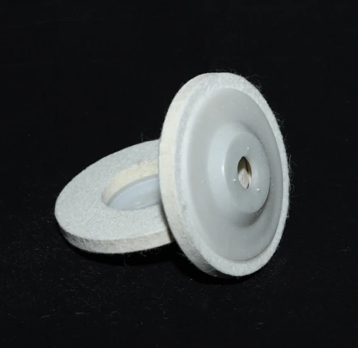 non woven cotton wool fiber felt car glass polishing buffing wheel polishing disc