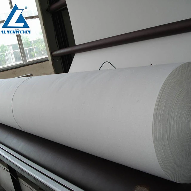 Nonwoven Needle Punched Geotextile Production Line Geotextile Machinery / PET Felt Production Line